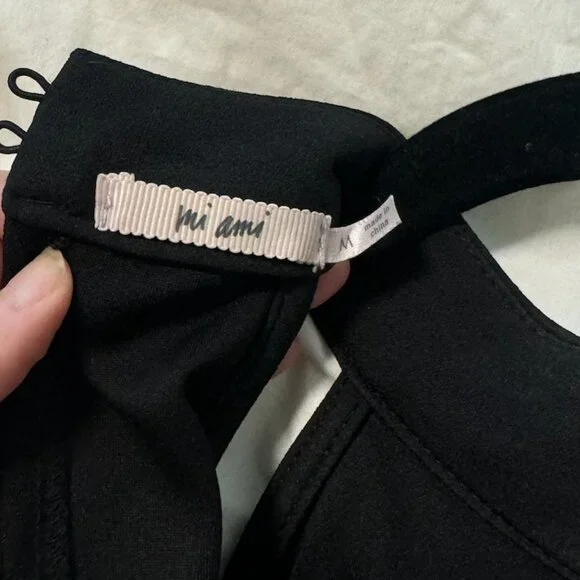 Francesca’s Jumpsuit Black and Olive Leopard Medium - Picture 5 of 6